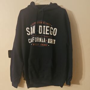 Gildan Blue Sweatshirt San Diego California